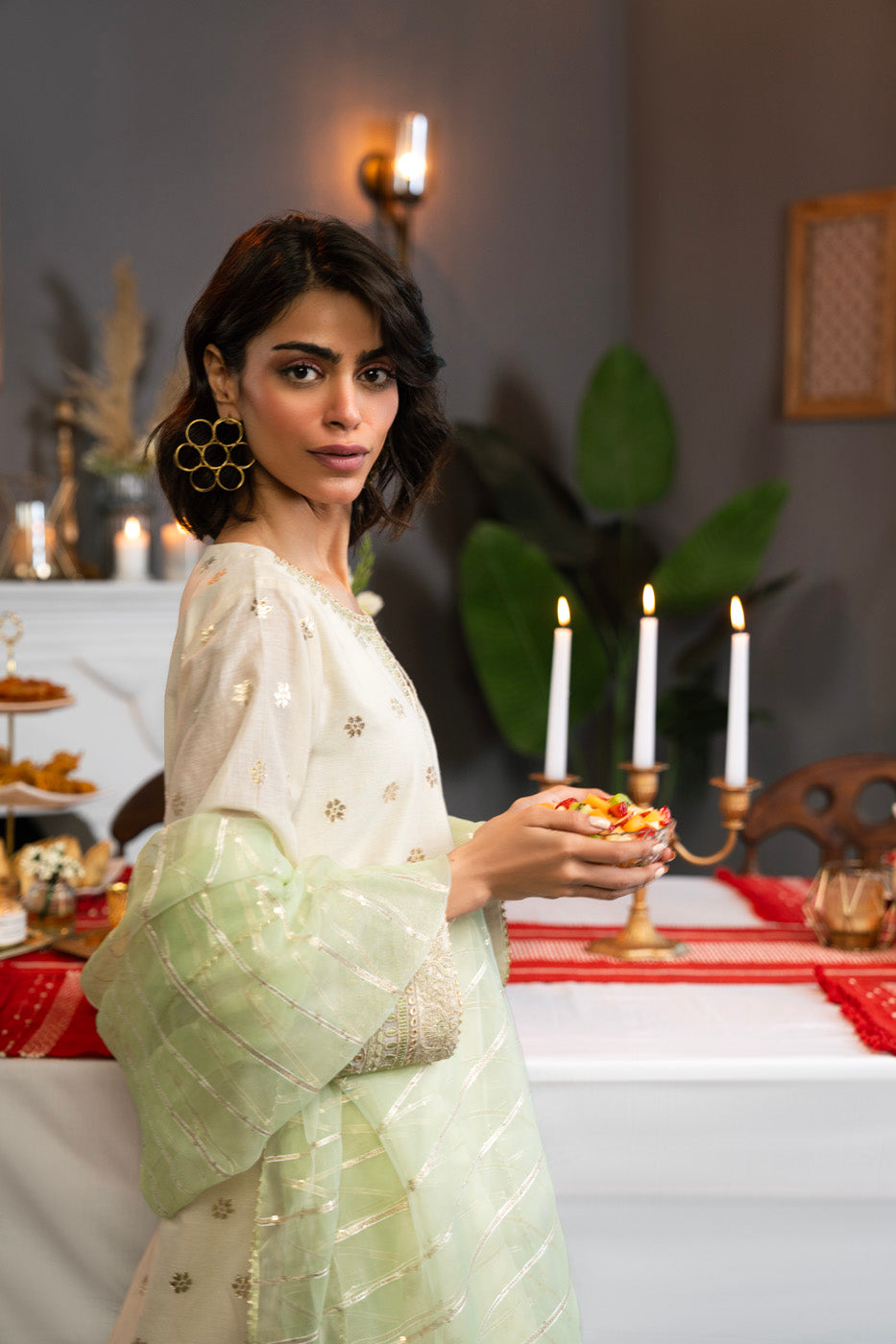 Stitched - 2 Pc Embroidered Jacquard Outfit