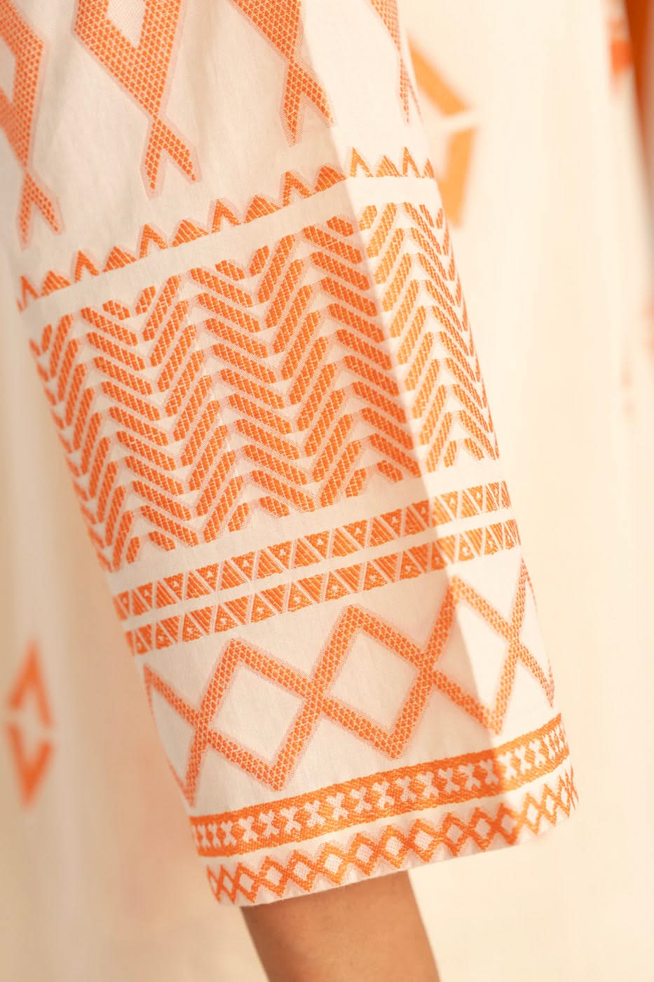 Stitched - Jacquard Kurti