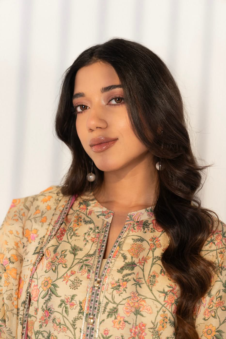 3 Piece Printed Maysuri Lawn Suit With Printed Maysuri Lawn Dupatta