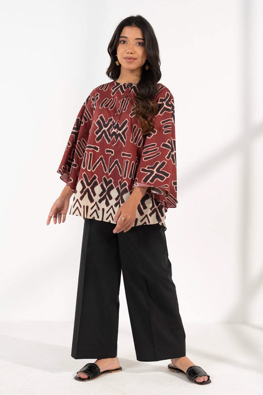 Stitched - Printed Cambric Shirt