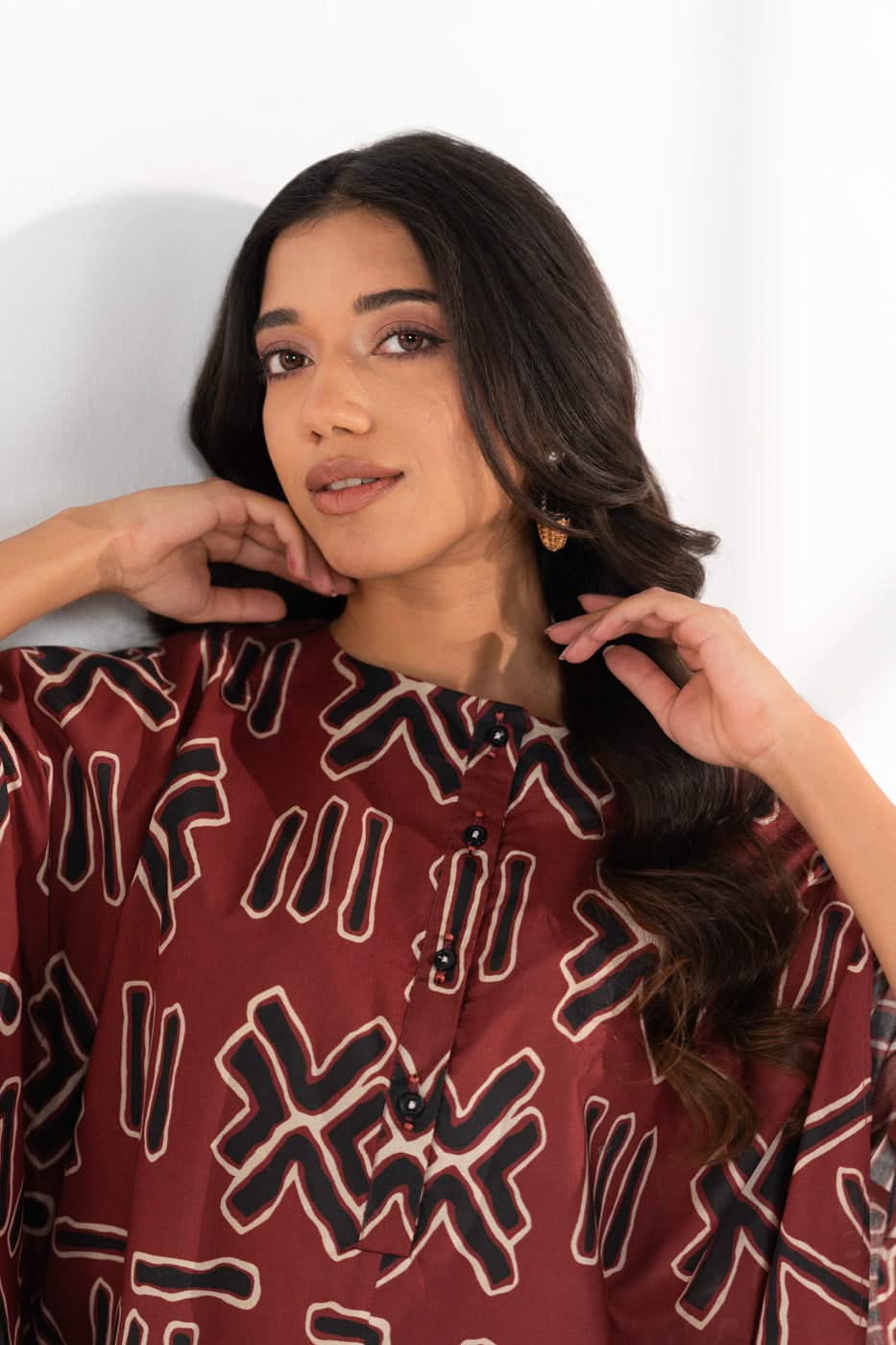 Stitched - Printed Cambric Shirt