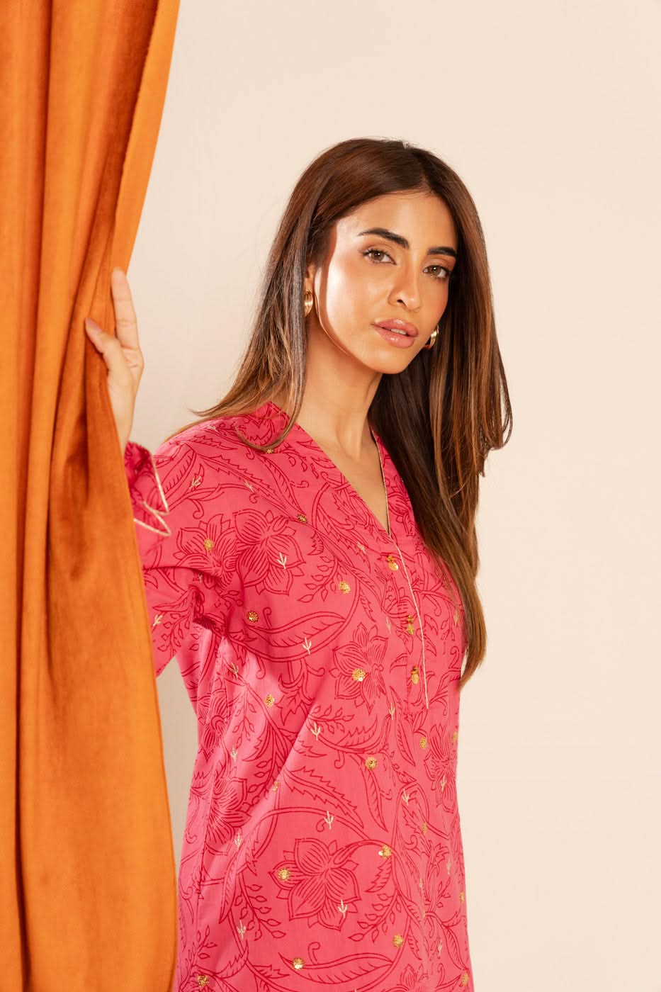 Stitched - 2 Pc Embroidered Irish Outfit